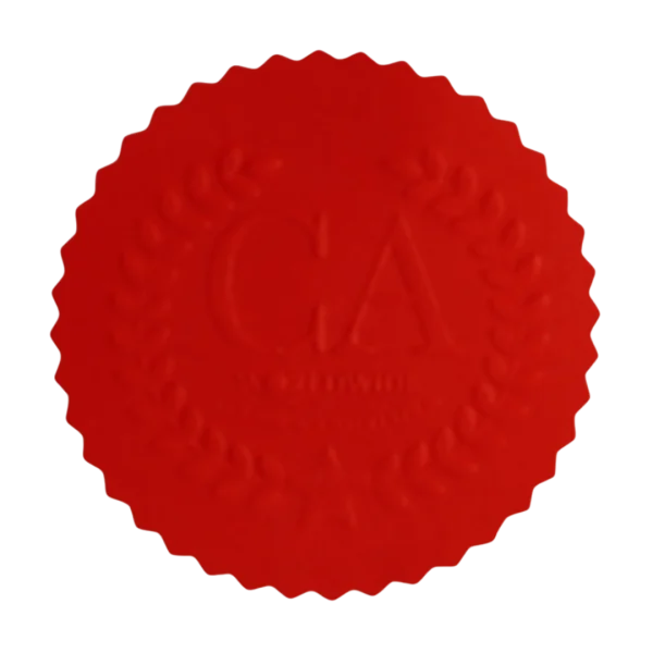 Ruby Red Embossing Wafer Ruby Red Embossing Wafer