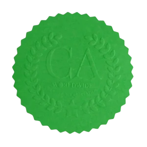 Green Embossing Wafer Green Embossing Wafer